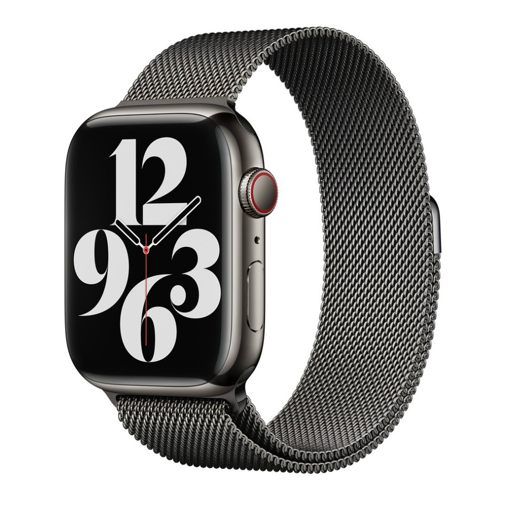 45mm Graphite Milanese Loop
Apple watch band